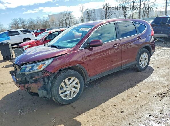 2HKRM4H55GH702704 2016 HONDA CRV Темно-бордовый Задняя левая четверть