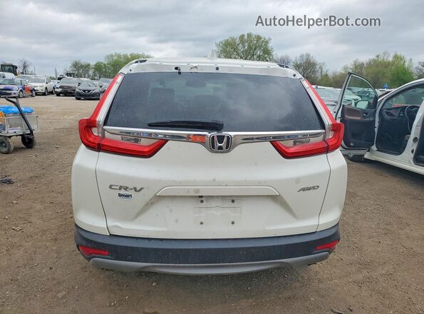 5J6RW2H84HL074523 2017 HONDA CRV Белый Вид салона спереди