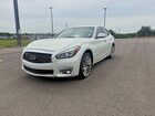 2018 Infiniti Q70 3.7 Luxe Белый vin: JN1BY1AR2JM220919