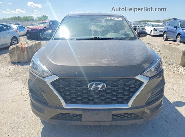 KM8J2CA47KU006578 2019 HYUNDAI TUCSON Коричневый Вид сзади
