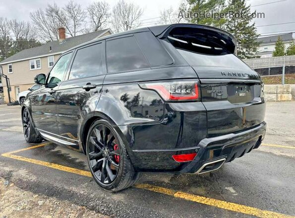 SALWS2RU2LA738718 2020 LAND ROVER RANGE ROVER Черный Задняя правая четверть