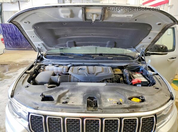 1C4SJVDP7RS168407 2024 JEEP WAGONEER Silver Vista de la etiqueta del VIN