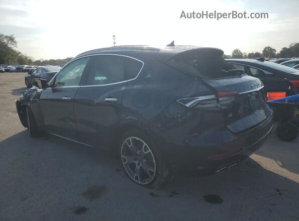 ZN661XUA6MX370853 2021 MASERATI LEVANTE Blue Задня ліва чверть