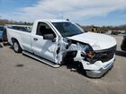 2024 Chevrolet Silverado C1500 White vin: 3GCNAAED4RG371059 Damage: Front Bumper Cover Upper, Broken, Replacement Required