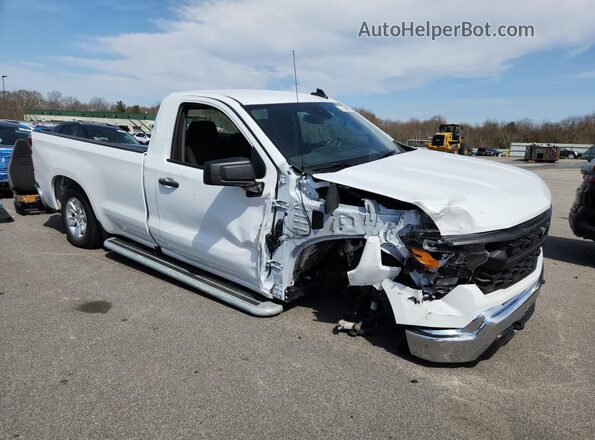 3GCNAAED4RG371059 2024 CHEVROLET SILVERADO White Widok z tyłu