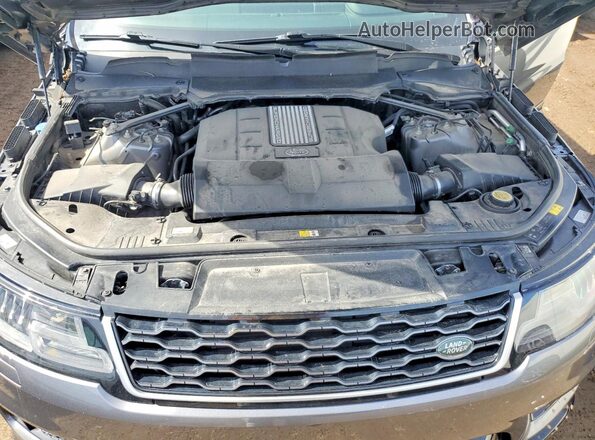 SALWR2RV4JA412761 2018 LAND ROVER RANGE Серый Вид подкапотного пространства