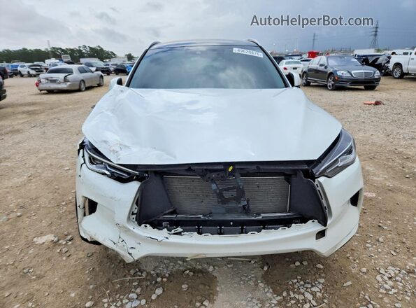 3PCAJ5BA9RF106532 2024 INFINITI QX50 White Widok z tyłu