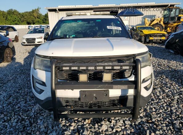 1FM5K8AR5HGA24465 2017 FORD FORD EXPLORER White Widok z tyłu