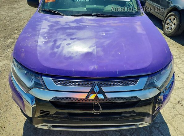 JA4AZ3A32LZ026680 2020 MITSUBISHI OUTLANDER Фиолетовый Вид наклейки с VIN-кодом