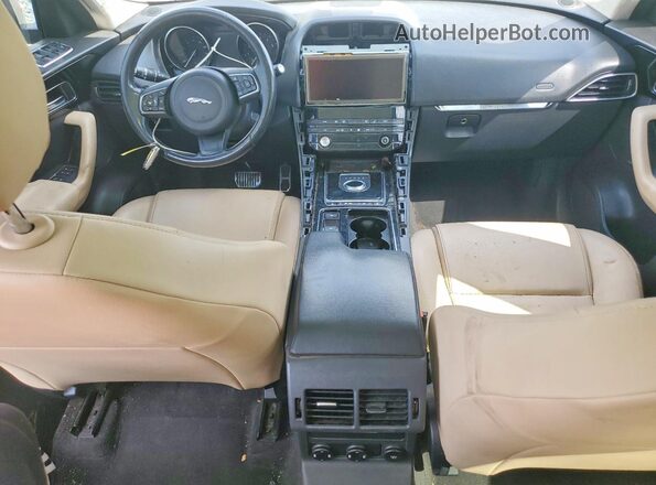 SADCJ2FXXKA396191 2019 JAGUAR F-PACE Charcoal Widok zestawu wskaźników