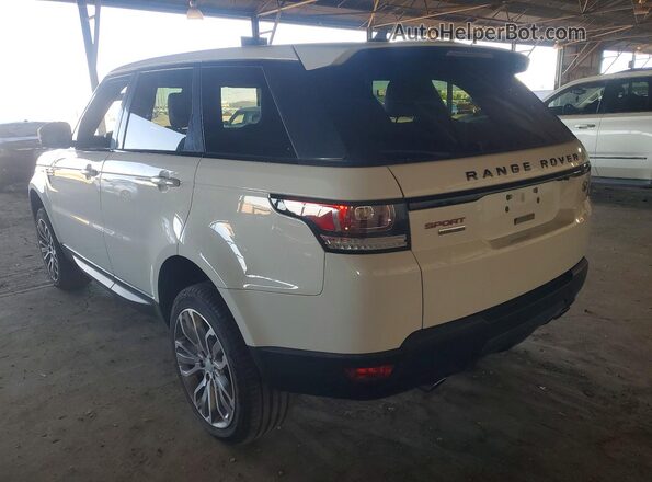SALWR2EF7GA111036 2016 LAND ROVER RANGE ROVER Белый Задняя правая четверть