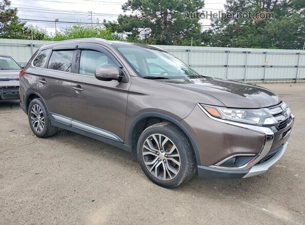 JA4AZ3A30HZ049351 2017 MITSUBISHI OUTLANDER Коричневый Вид спереди