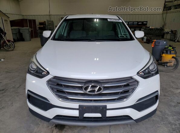 5XYZT3LB2JG564984 2018 HYUNDAI SANTA Белый Вид сзади
