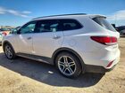 2017 Hyundai Santa Fe Se Белый vin: KM8SNDHF1HU241012
