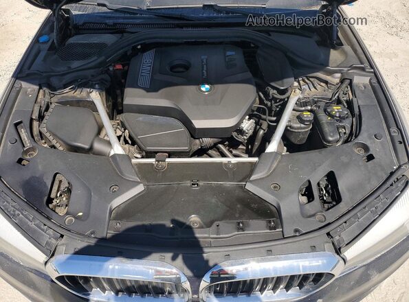WBAJA5C50KWW38641 2019 BMW OTHER Blue Engine compartment view