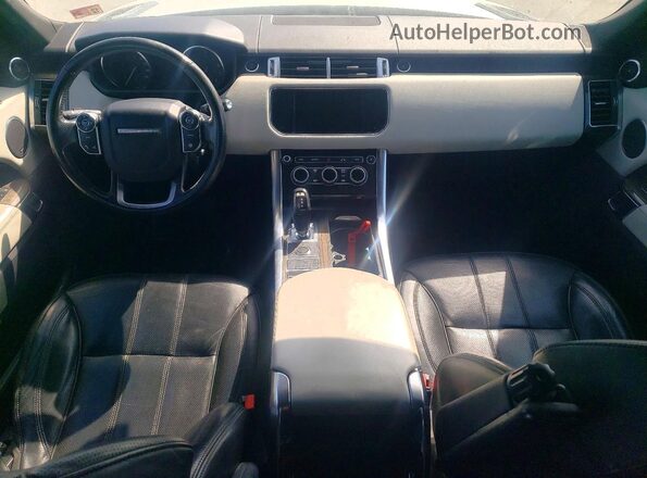 SALWR2PF2GA661760 2016 LAND ROVER RANGE Серебряный Вид щитка приборов