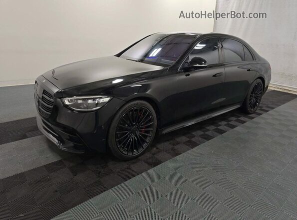 W1K6G7GB0MA040705 2021 MERCEDES-BENZ S Black Tył prawy