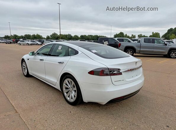 5YJSA1E25HF199047 2017 TESLA MODEL S Белый Передняя правая четверть