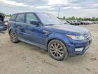 2016 Land Rover Range Rover Sport Hse Blue vin: SALWR2PF1GA590972
