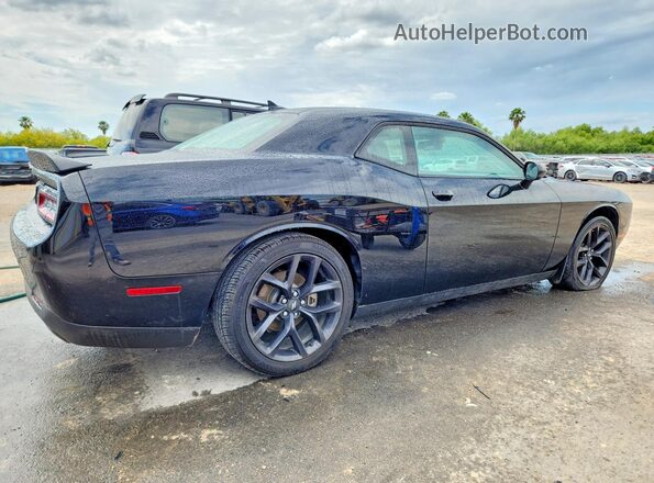 2C3CDZJGXMH556064 2021 DODGE CHALLENGER Черный Передняя правая четверть