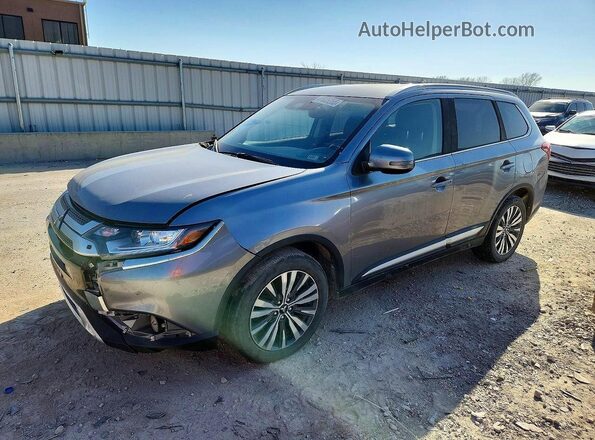 JA4AZ3A36LZ036113 2020 MITSUBISHI OUTLANDER Серый Задняя левая четверть
