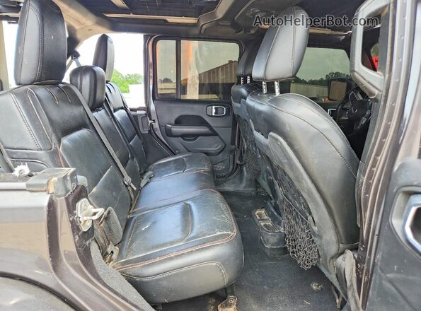 1C4HJXFN8KW679592 2019 JEEP WRANGLER Черный Вид задней части салона