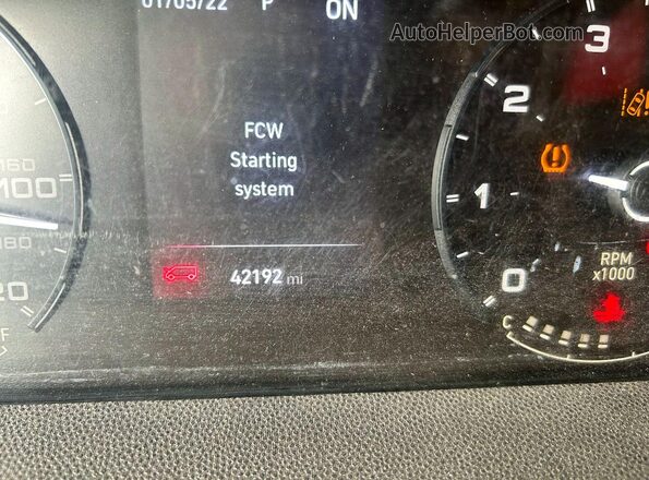 3C7WRVMG1NE117124 2022 RAM PROMASTER Синий Вид панели приборов