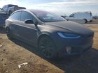 2017 Tesla Model X Серый vin: 5YJXCBE42HF051834