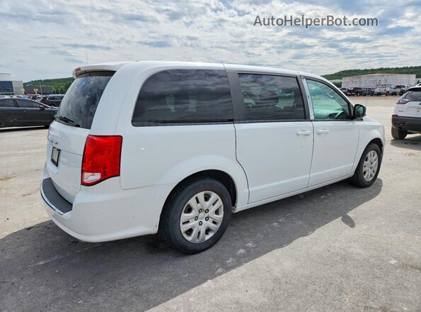 2C4RDGBG2JR161990 2018 DODGE GRAND Белый Передняя правая четверть
