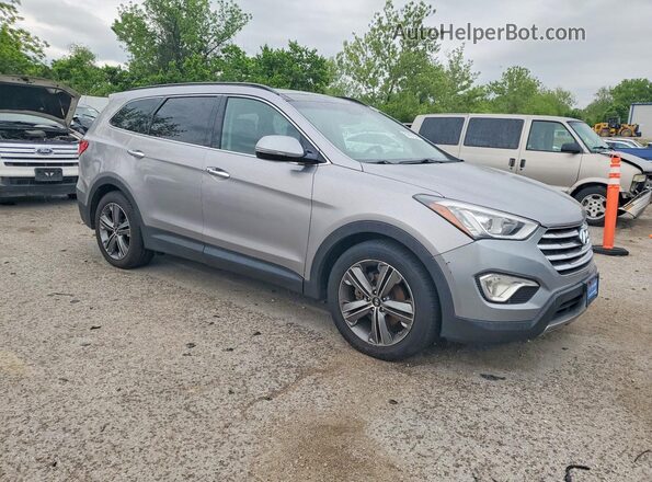 KM8SRDHF5GU158640 2016 HYUNDAI SANTA FE Серебряный Передняя правая четверть