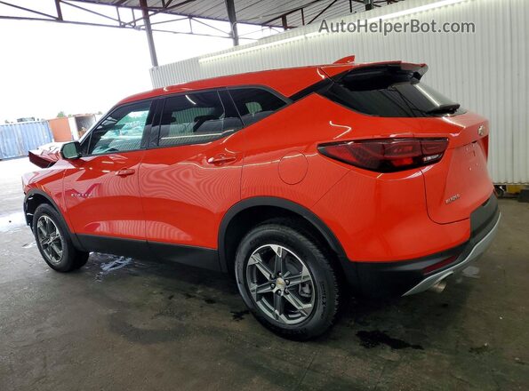 3GNKBCR49TS143155 2026 CHEVROLET BLAZER Оранжевый Задняя левая четверть