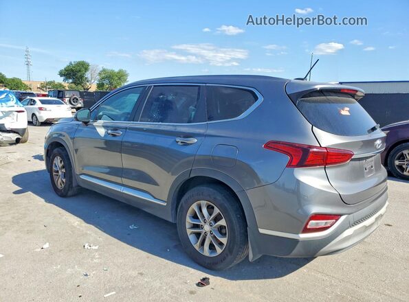 5NMS23AD3KH093881 2019 HYUNDAI SANTA Серый Задняя правая четверть