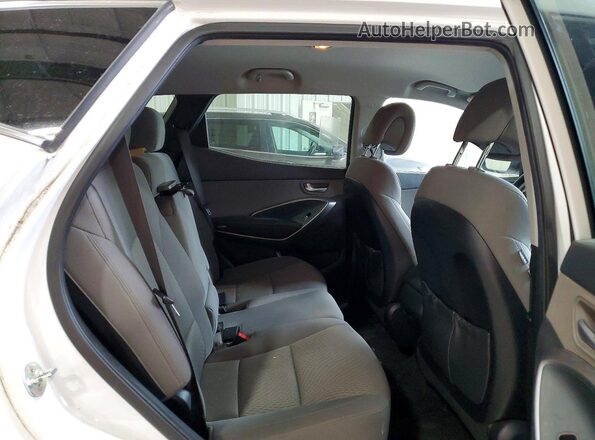 5XYZT3LB2JG564984 2018 HYUNDAI SANTA Белый Вид подкапотного пространства