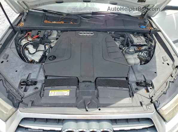 WA1LHAF74HD039737 2017 AUDI Q7 White Widok naklejki z numerem VIN