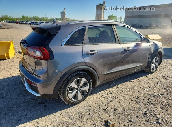 KNDCB3LCXH5090349 2017 KIA NIRO Серый Передняя правая четверть
