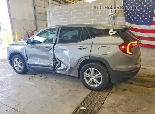 3GKALMEG0PL222614 2023 GMC TERRAIN Серый Задняя правая четверть