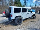 2016 Jeep Wrangler Unlimited Sahara Белый vin: 1C4BJWEGXGL107869