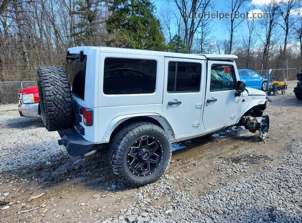 1C4BJWEGXGL107869 2016 JEEP WRANGLER Белый Передняя правая четверть