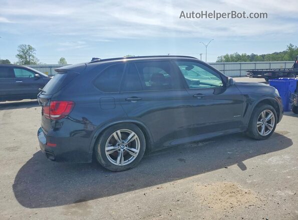 5UXKR6C53G0J82911 2016 BMW X5 Черный Передняя правая четверть