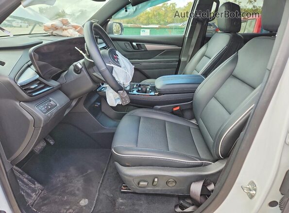 5GAEVARS3SJ213024 2025 BUICK ENCLAVE White Widok deski rozdzielczej