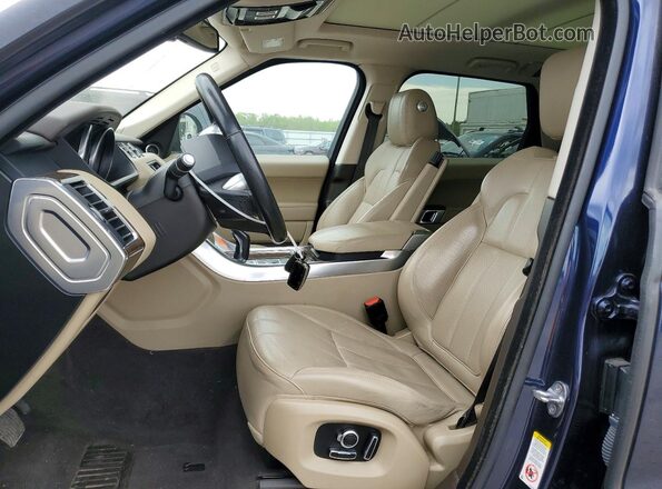 SALWR2PF1GA590972 2016 LAND ROVER RANGE Blue Вид панелі приладів