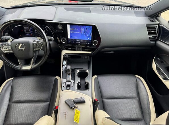 JTJADCAZ5N2001984 2022 LEXUS NX Черный Вид подкапотного пространства
