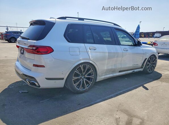 5UXCX4C55KLB39499 2019 BMW X7 Белый Передняя правая четверть