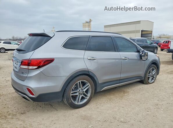 KM8SRDHF4KU300503 2019 HYUNDAI SANTA FE Gray Передня права чверть