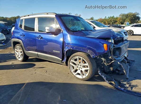 ZACNJCBB7MPM43262 2021 JEEP RENEGADE Blue Widok z przodu