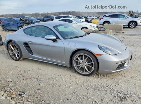 WP0AA2A81KS260996 2019 PORSCHE CAYMAN Серый Вид спереди