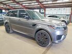 2018 Land Rover Range Rover Sport Hse Dynamic Серый vin: SALWV2SV5JA197347