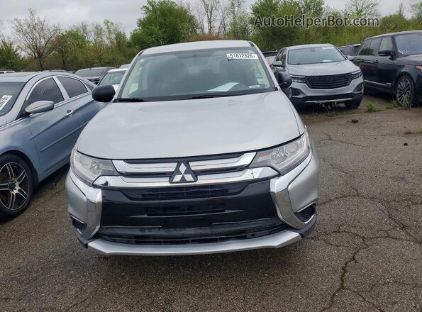 JA4AD2A3XJZ052000 2018 MITSUBISHI OUTLANDER Silver Vista trasera