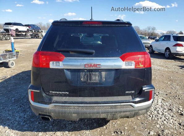 2GKFLTEK6G6334519 2016 GMC TERRAIN Черный Вид салона спереди