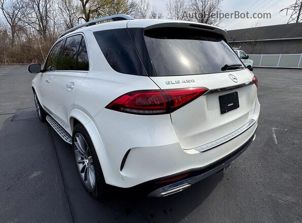 4JGFB5KE8LA082323 2020 MERCEDES-BENZ GLE Белый Задняя правая четверть